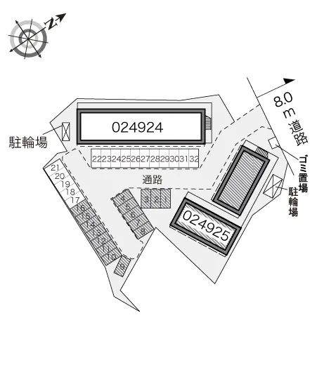 ★手数料０円★仙台市青葉区折立１丁目　月極駐車場（LP）